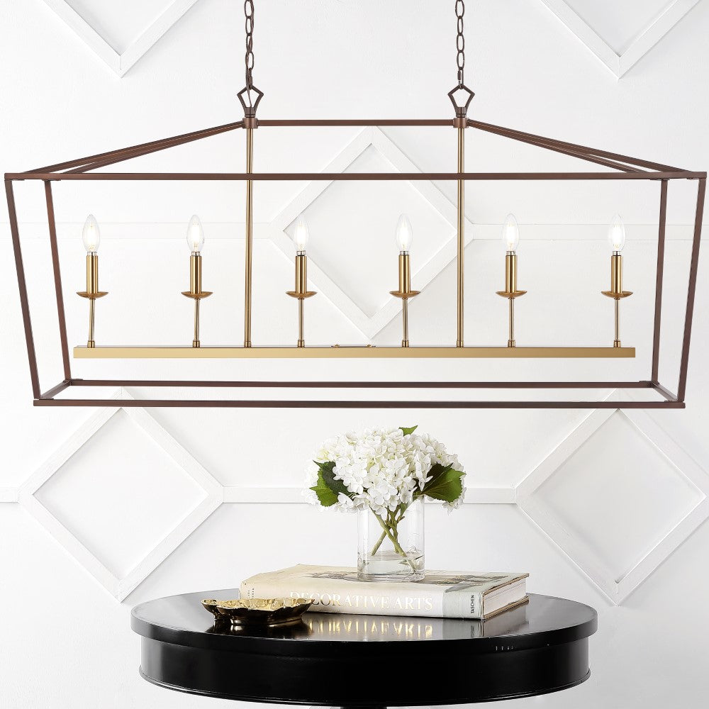 Liana Lantern Metal LED Pendant