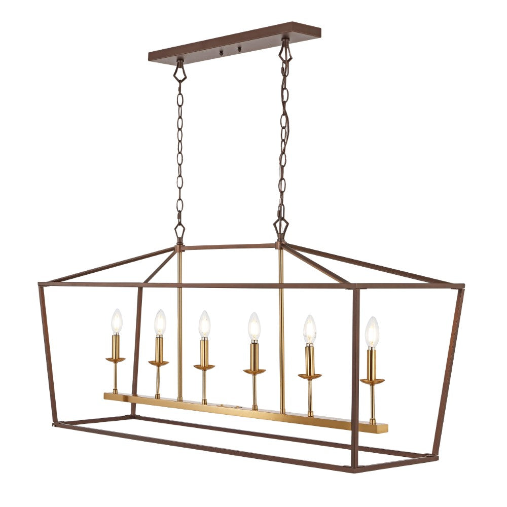Liana Lantern Metal LED Pendant