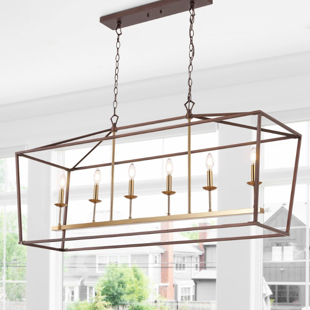 Liana Lantern Metal LED Pendant