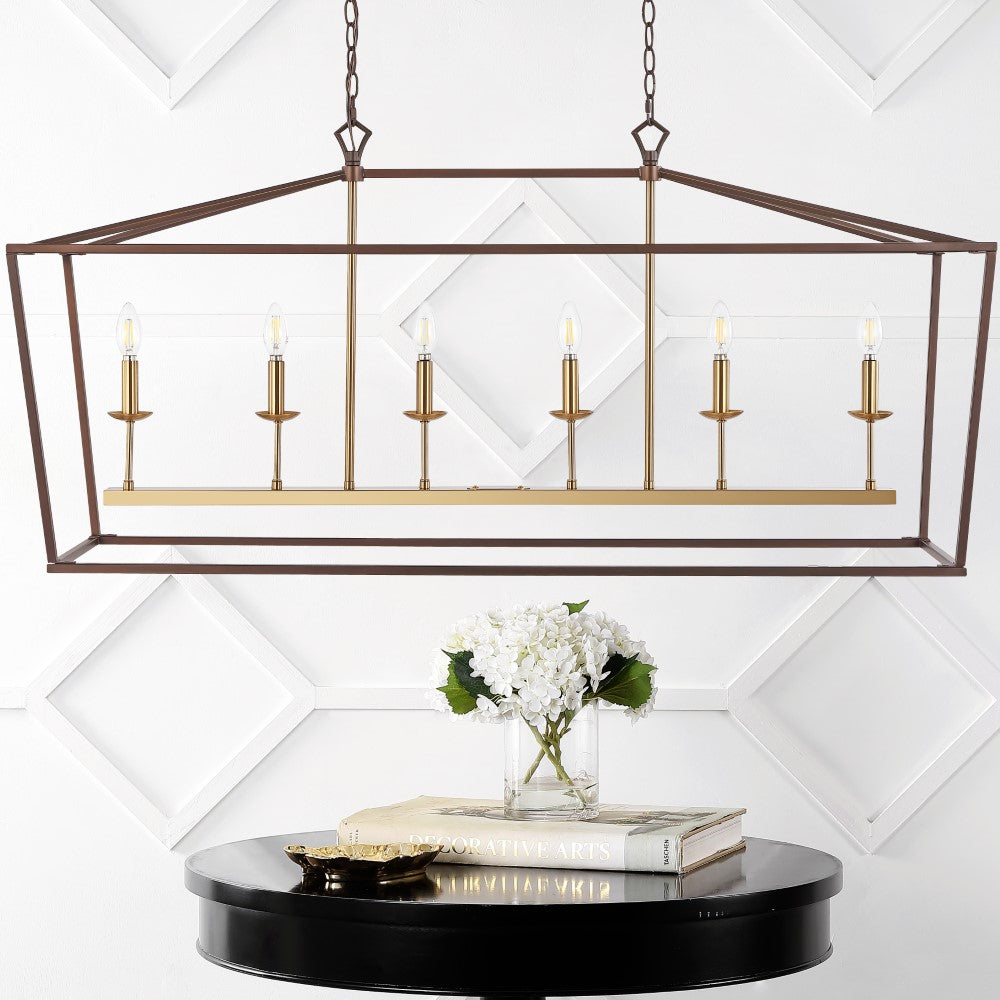 Liana Lantern Metal LED Pendant