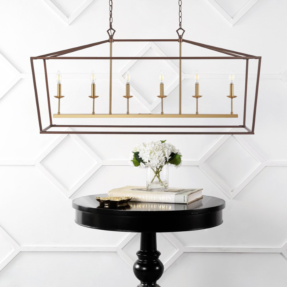 Liana Lantern Metal LED Pendant