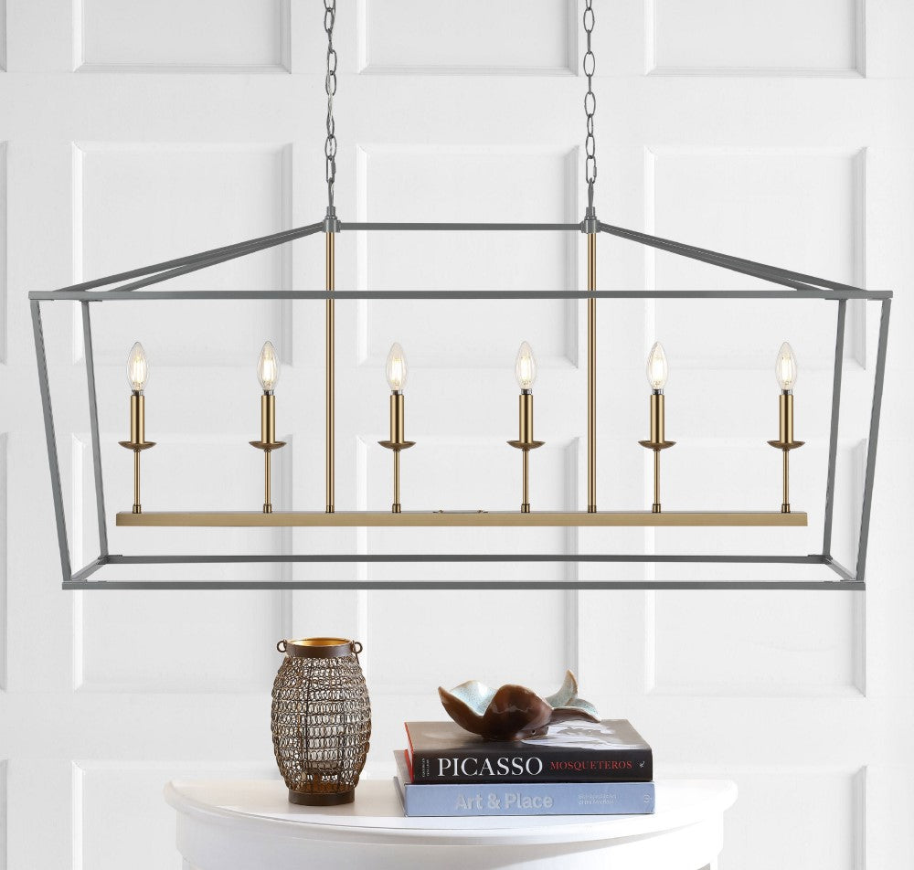 Liana Lantern Metal LED Pendant