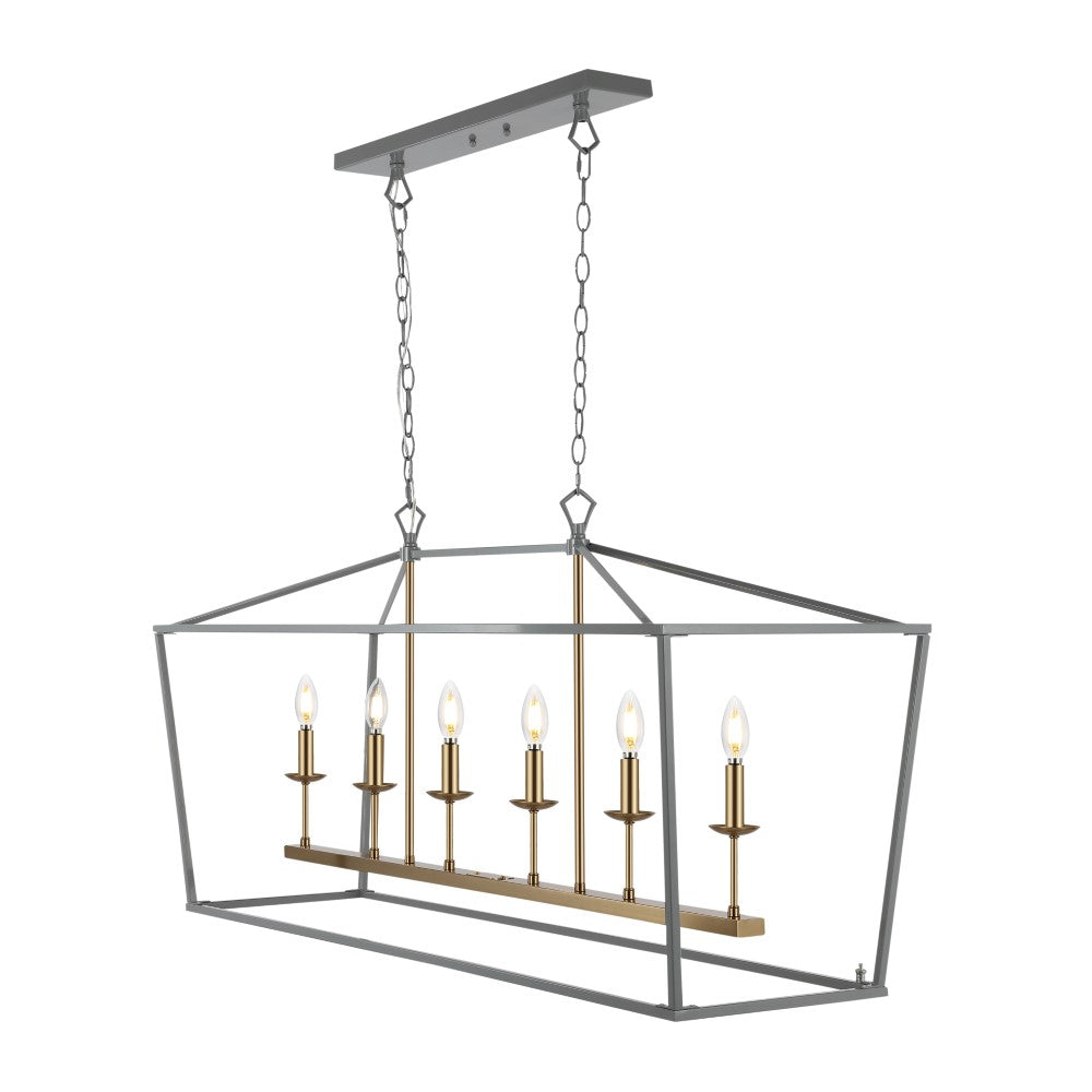 Liana Lantern Metal LED Pendant