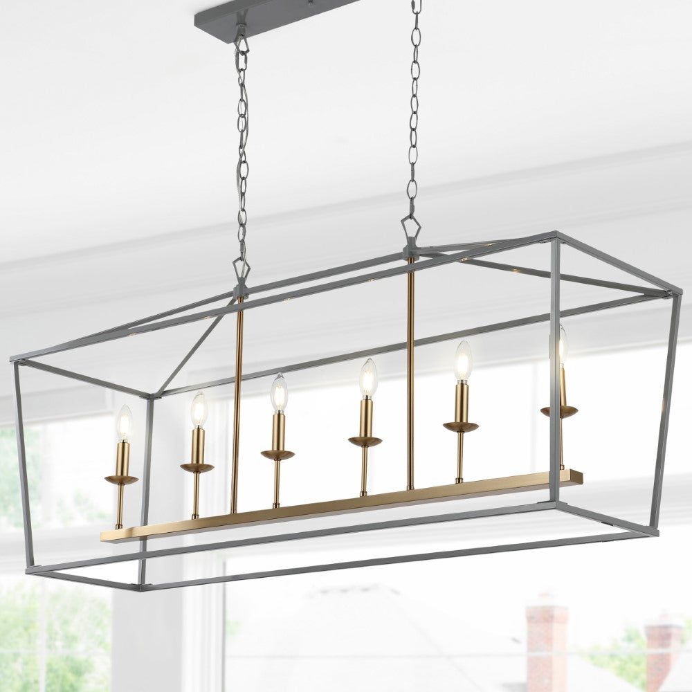Liana Lantern Metal LED Pendant