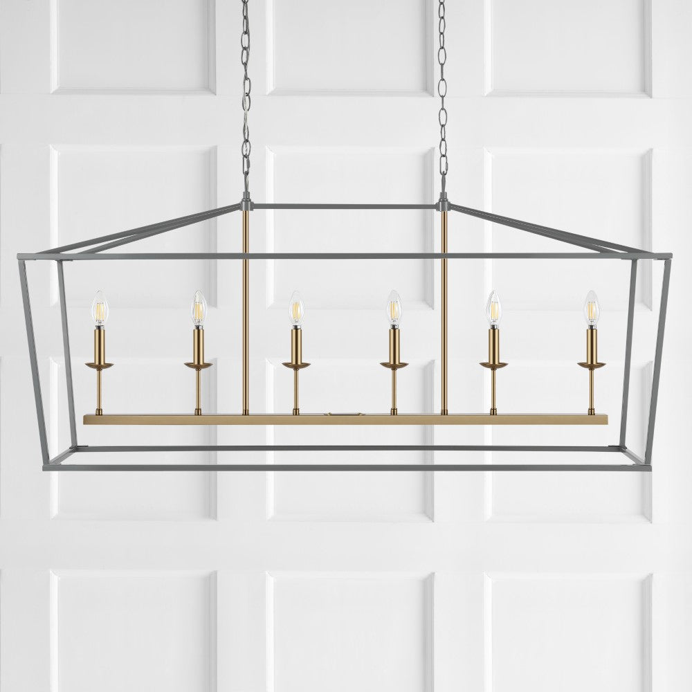 Liana Lantern Metal LED Pendant