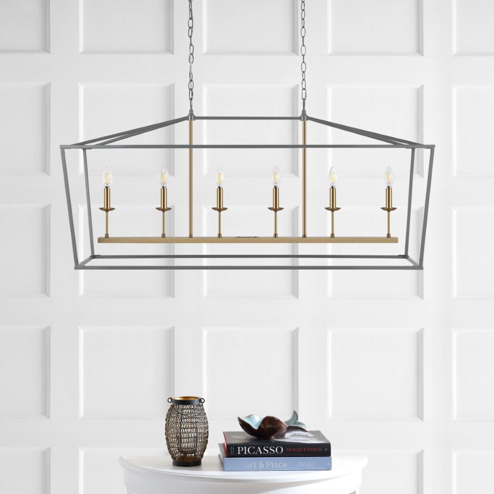 Liana Lantern Metal LED Pendant