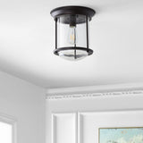 Iguazu 10.25" Metal/Glass LED Flush Mount