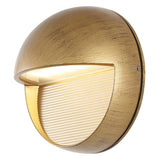 Swift 6.25" Outdoor Metal/Glass Integrated LED Sconce