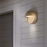 Swift 6.25" Outdoor Metal/Glass Integrated LED Sconce