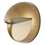 Swift 6.25" Outdoor Metal/Glass Integrated LED Sconce