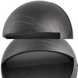 Swift 6.25" Outdoor Metal/Glass Integrated LED Sconce