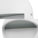 Swift 6.25" Outdoor Metal/Glass Integrated LED Sconce