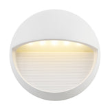Swift 6.25" Outdoor Metal/Glass Integrated LED Sconce