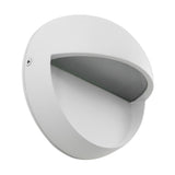 Swift 6.25" Outdoor Metal/Glass Integrated LED Sconce