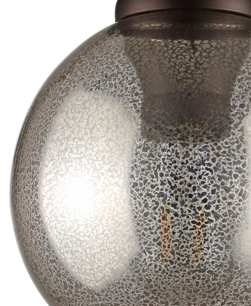 Yosemite 7.75" Glass/Metal LED Flush Mount