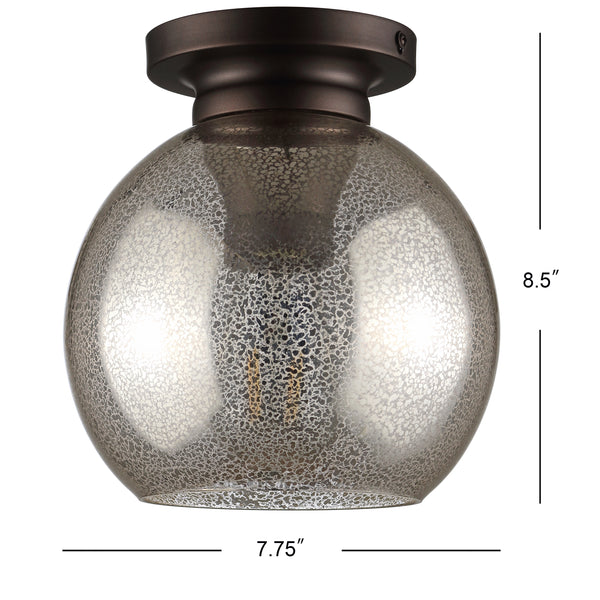 Dimension Image Mercury Silver/Oil Rubbed Bronze