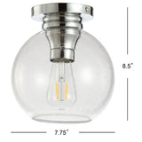 Yosemite 7.75" Glass/Metal LED Flush Mount