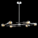 Shasta 28.5" Adjustable Height Metal LED Chandelier