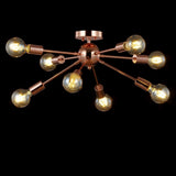 Raven 30.5" 8-Light Sputnik Metal LED Flush-Mount