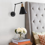 Vine 7" Adjustable Arm Metal LED Wall Sconce