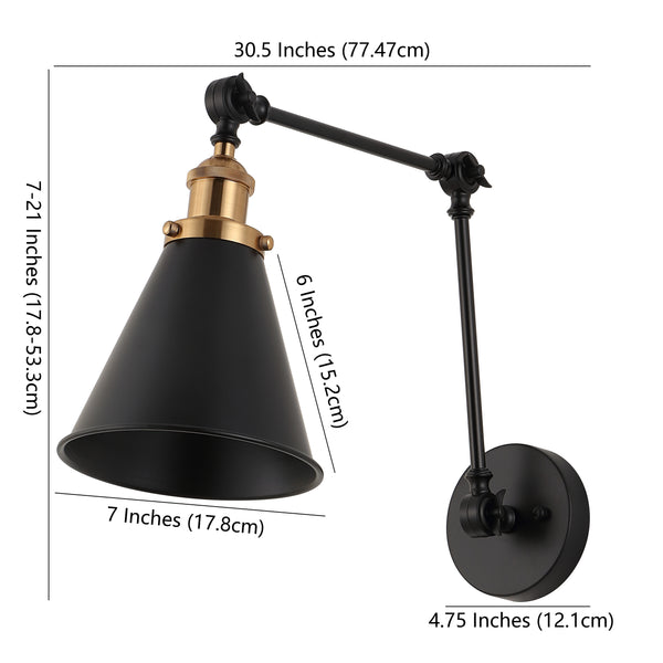 Dimension Image Black/Brass Gold (Set of 2) / Set 2