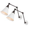 White/Oil Rubbed Bronze (Set of 2)