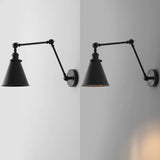 Vine 7" Adjustable Arm Metal LED Wall Sconce