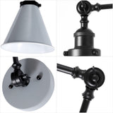 Vine 7" Adjustable Arm Metal LED Wall Sconce