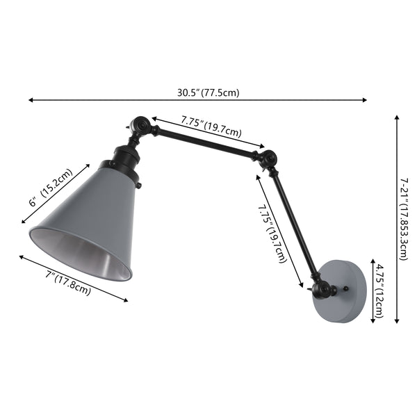 Dimension Image Gray/Black (Set of 2) / Set 5