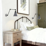 Vine 7" Adjustable Arm Metal LED Wall Sconce