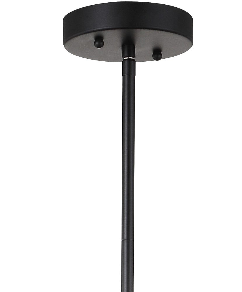 Axum Metal/Crystal Adjustable LED Drop Chandelier