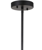 Axum Metal/Crystal Adjustable LED Drop Chandelier