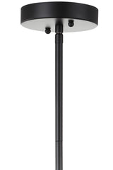 Axum Metal/Crystal Adjustable LED Drop Chandelier