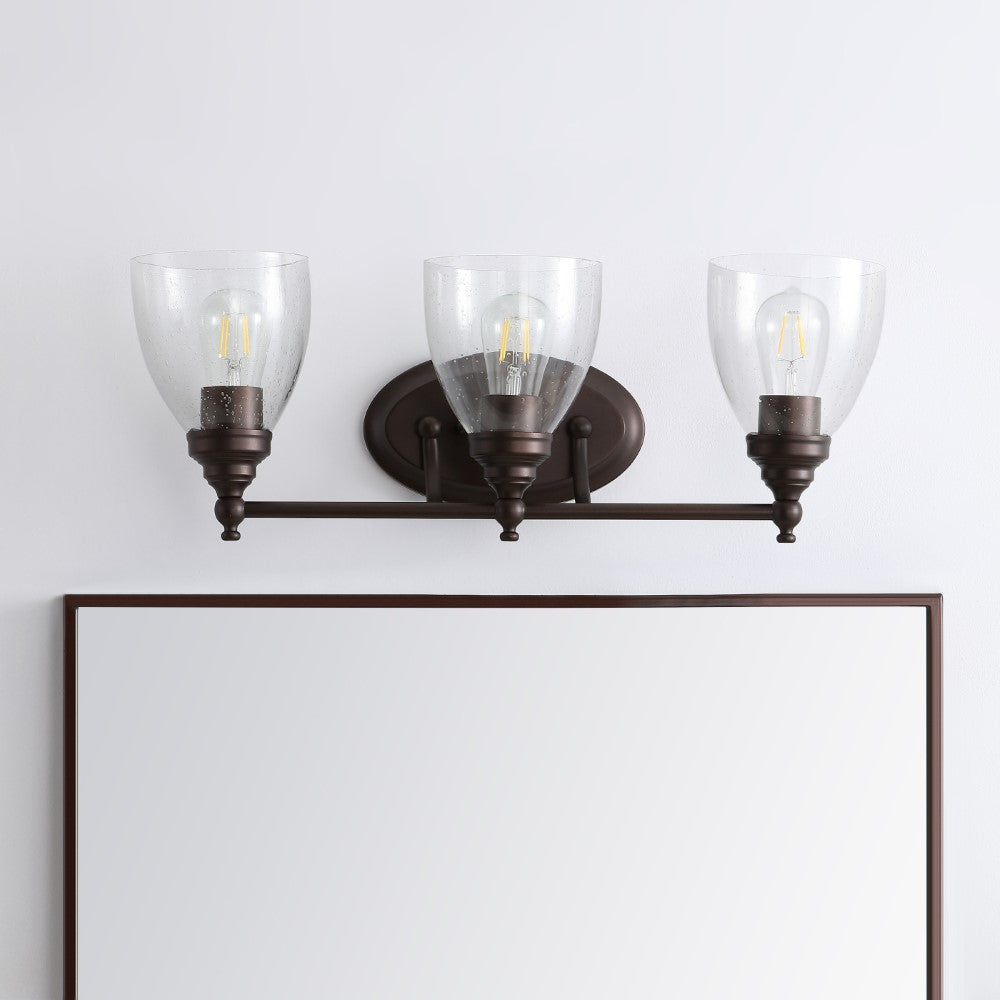 Hosta Metal/Glass LED Vanity