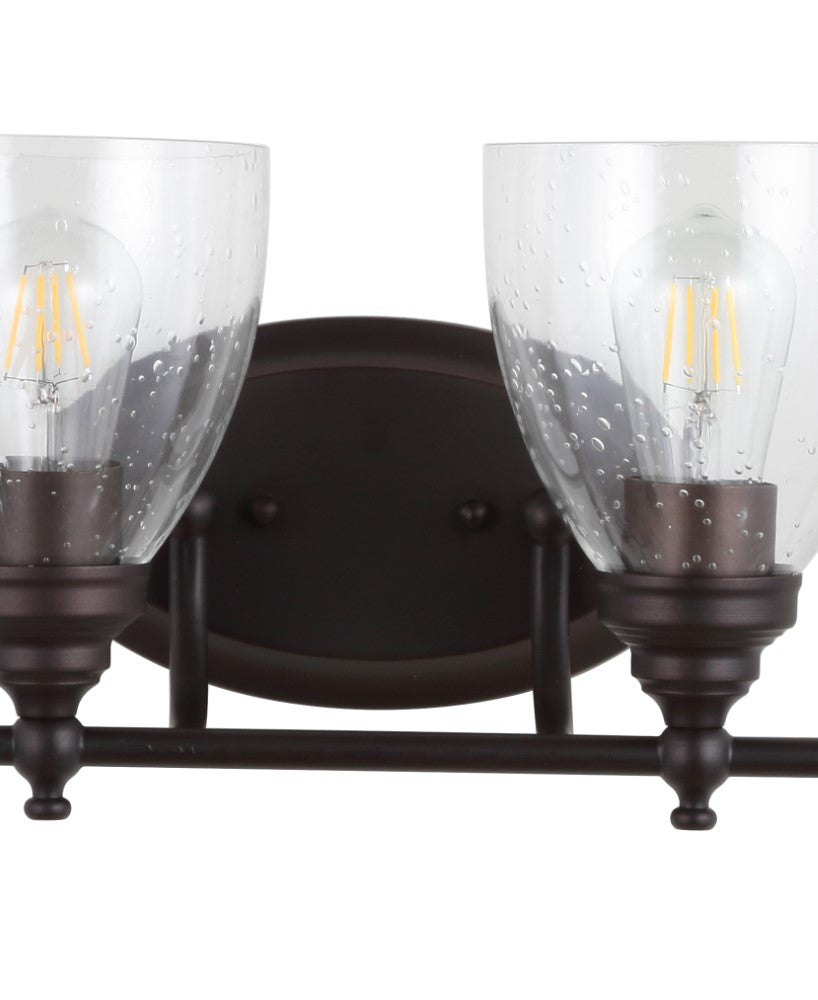 Hosta Metal/Glass LED Vanity