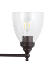 Hosta Metal/Glass LED Vanity