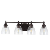 Hosta Metal/Glass LED Vanity