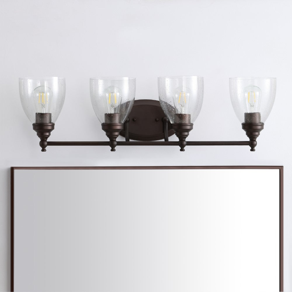 Hosta Metal/Glass LED Vanity