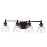 Hosta Metal/Glass LED Vanity