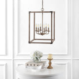 Breakneck Adjustable Iron Rustic Farmhouse LED Pendant