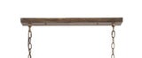 Breakneck 8.13" Adjustable Iron Rustic Farmhouse LED Pendant