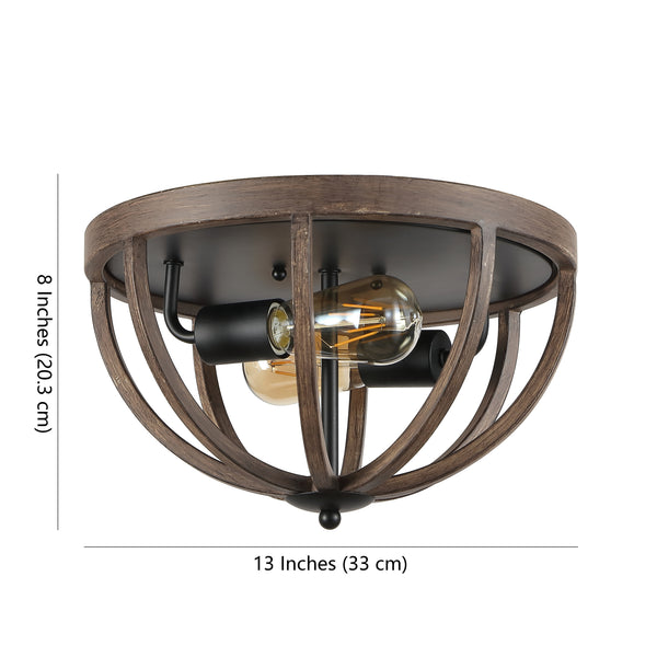 Dimension Image Brown / 2 light
