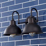 Alfred Farmhouse Industrial Iron LED Vanity