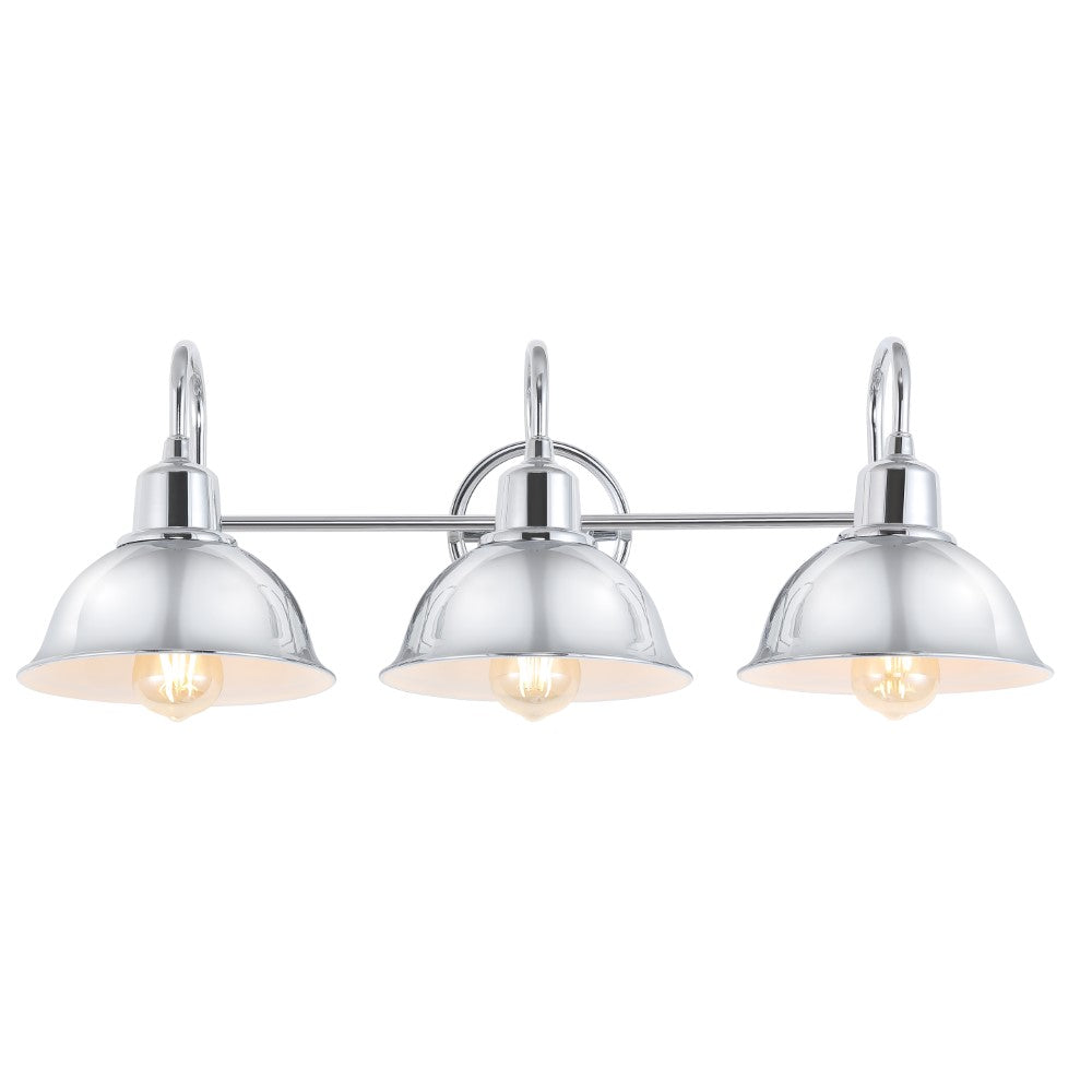 Alfred Farmhouse Industrial Iron LED Vanity