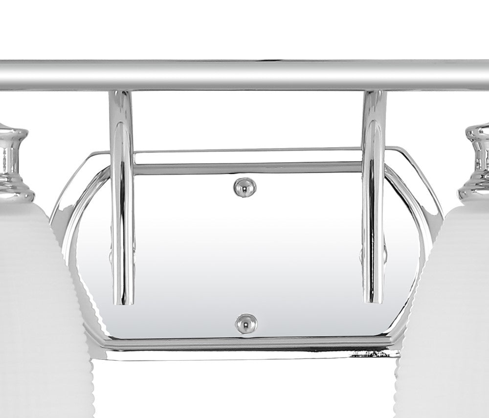 Wak Metal/Glass Contemporary Modern LED Vanity Light