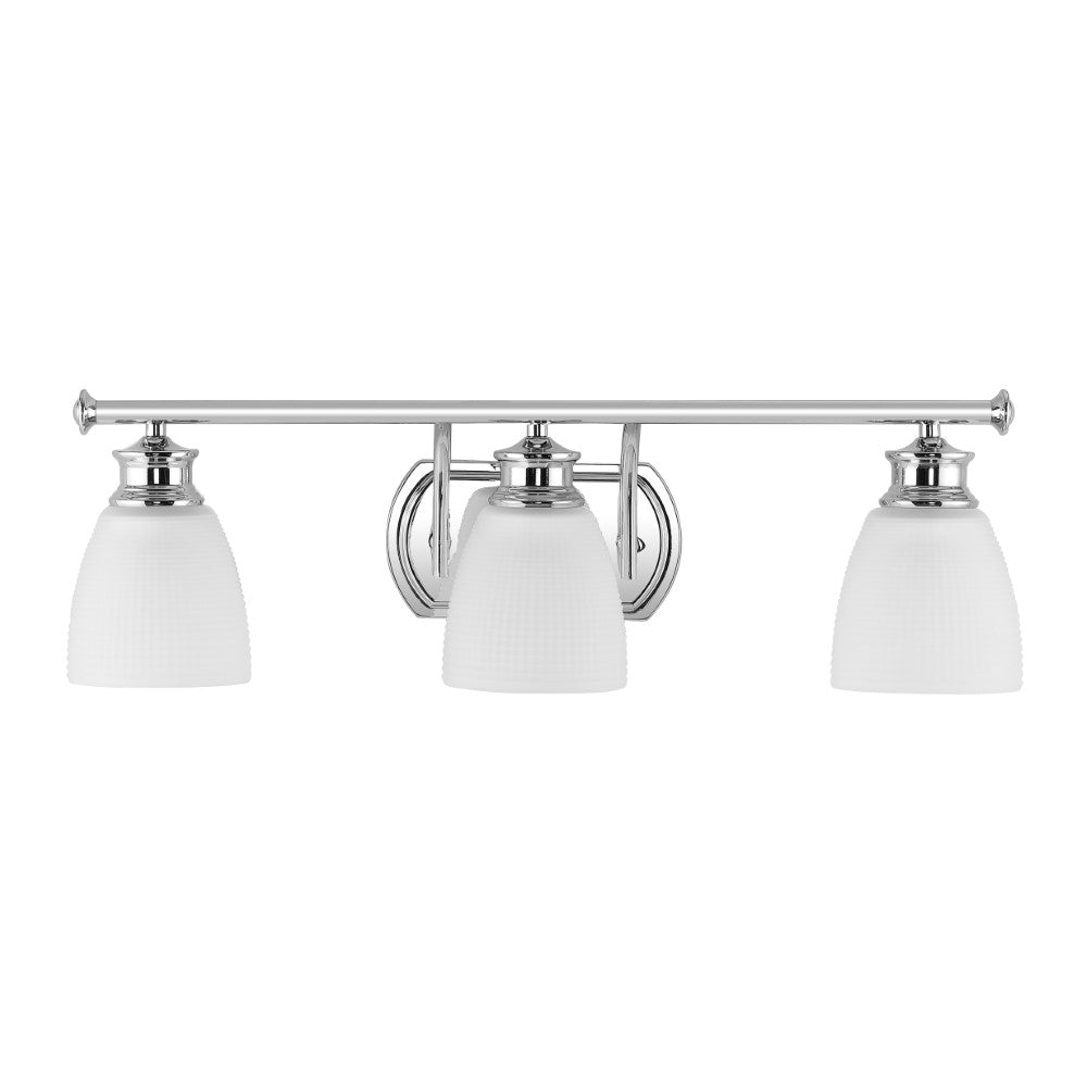 Wak Metal/Glass Contemporary Modern LED Vanity Light