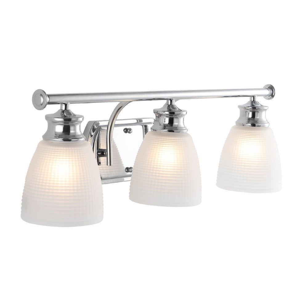 Wak Metal/Glass Contemporary Modern LED Vanity Light