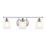 Wak Metal/Glass Contemporary Modern LED Vanity Light