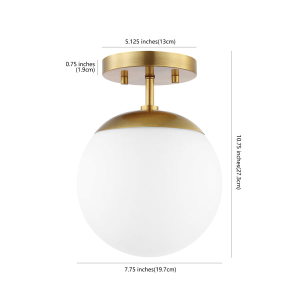 Dimension Image Brass Gold/White