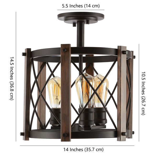 Dimension Image Brown/Oil Rubbed Bronze
